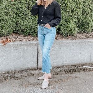 Daze | Cropped high rise jeans